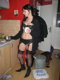 French hottie Justine